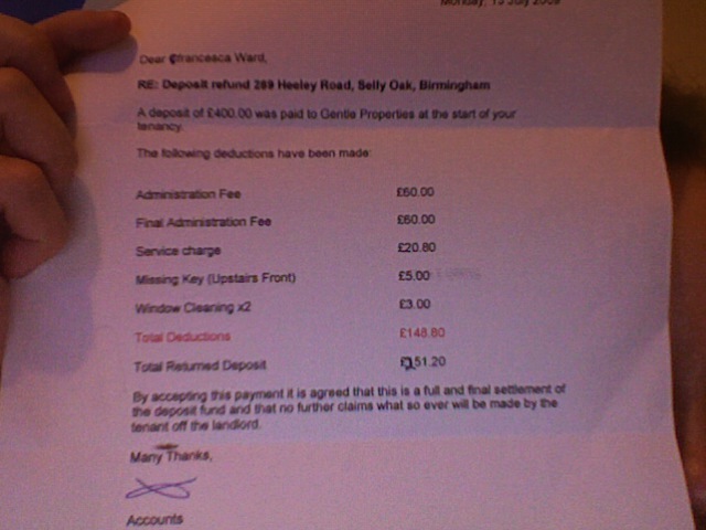 The appalling letter from rooms4every1.com